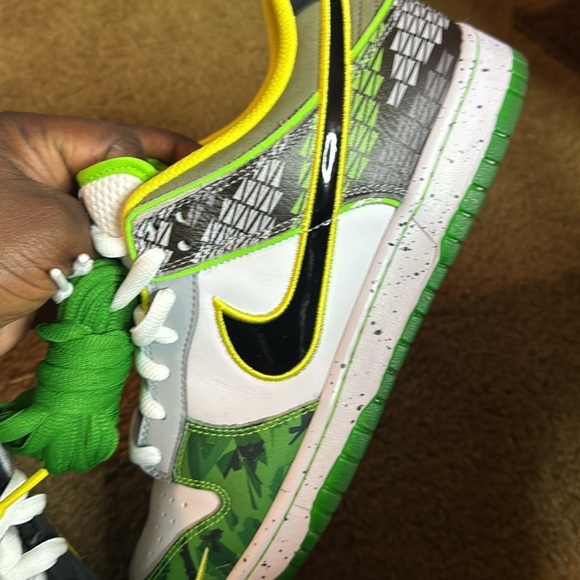 COPY - Nike dunk low “ what the duck” Away multicolored size 10 - Picture 11 of 12